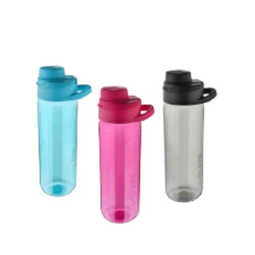 Πλαστικό Μπουκάλι 650ml 3Χρώμ. 7X23εκ.