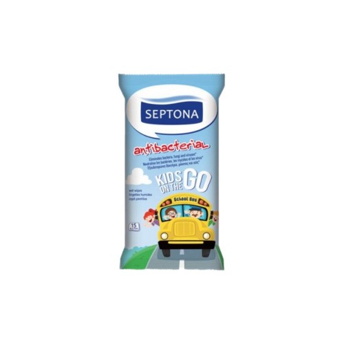 Septona Kids Υγρά Μαντηλάκια Αντιβακτηριδιακά