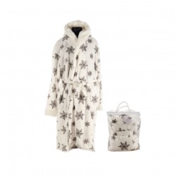 Ρόμπα Flannel Super Soft Αστέρι