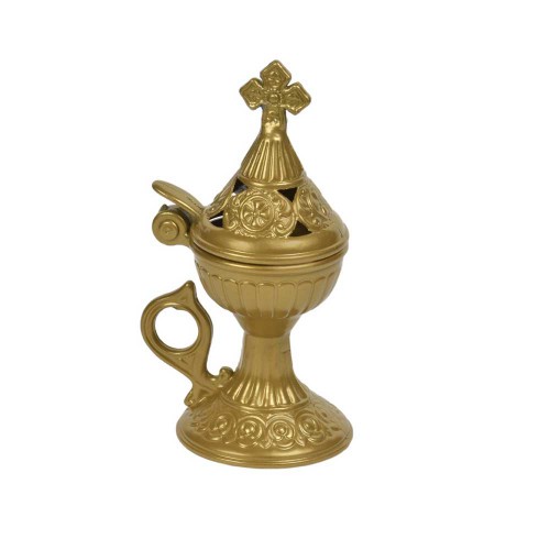 Θυμιατό Με Καπάκι Χρυσό