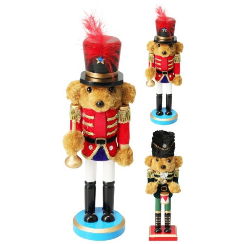 Χριστουγεννιάτικος Καρυοθραύστης Αρκούδα 2 σχ....