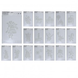 Χριστουγεννιάτικο Stencil Διάφορα Σχέδια