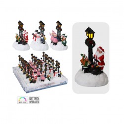 Χριστουγεννιάτικο Φωτιζόμενο Σκηνικό 3 Σχέδια