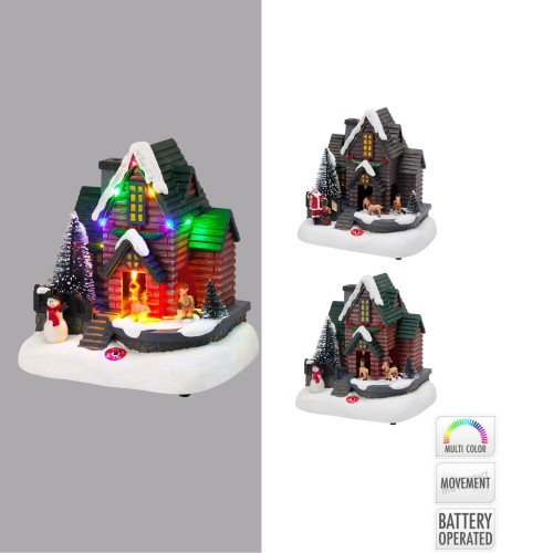 Χριστουγεννιάτικο Φωτιζόμενο Χωριό 2 Σχ.