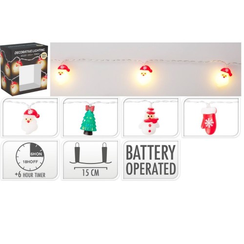 Λαμπάκια Μπαταρίας Με Φιγούρες