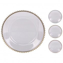 Πιατέλα Λευκή 3 Σχ. 33εκ.