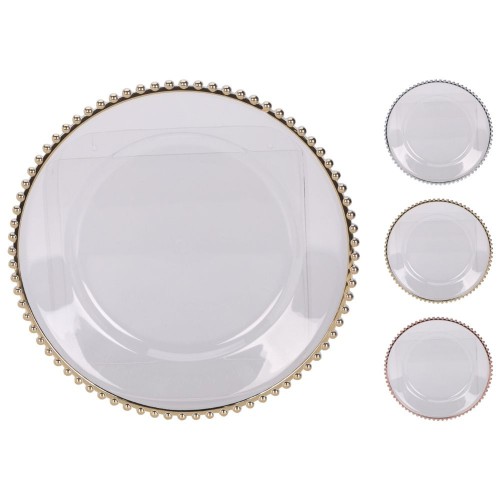 Πιατέλα Λευκή 3 Σχ. 33εκ.