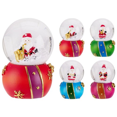 Χριστουγεννιάτικη Χιονόμπαλα Άγιος Βασίλης 45mm...