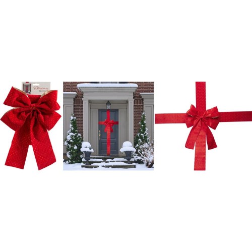 Φιόγκος Για Πόρτα Κόκκινος 33X42cm