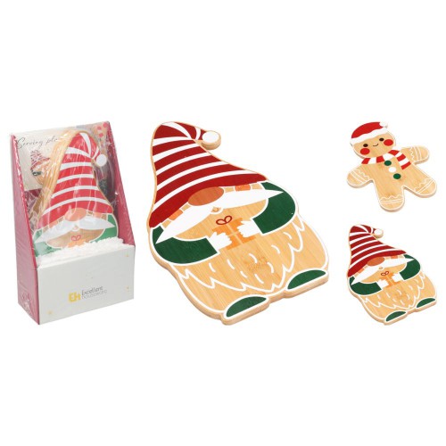 Χριστουγεννιάτικος Δίσκος Κοπής 22X30εκ.