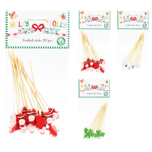Coctail  Christmas Sticks σετ 20τμχ