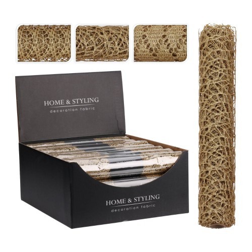 Υφασμα Στολισμού Χρυσό 150X28εκ.