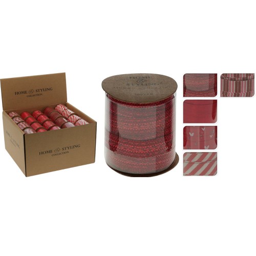 Κορδέλα Κόκκινη 1εκ.X5mt