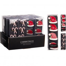 Δαχτυλίδι Για Χαρτοπετσέτες Σε Σχέδια 4τμχ