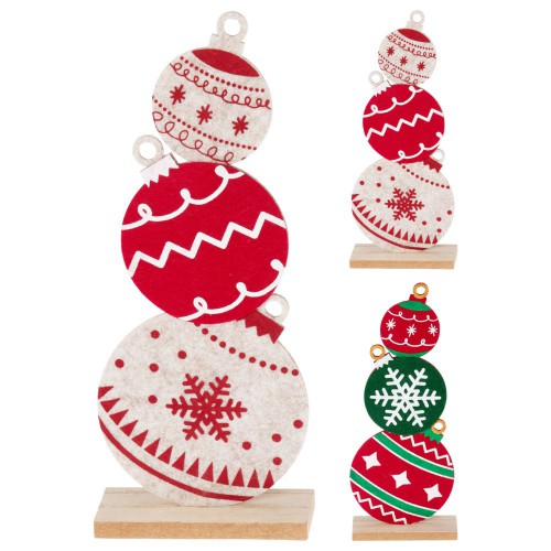 Χριστουγεννιάτικο Διακοσμητικό Δέντρο Με Μπάλες