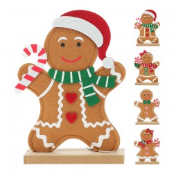 Χριστουγεννιάτικο Διακοσμητικό Μπισκοτάνθρωπος 21εκ.