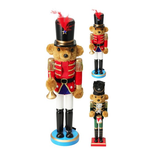 Χριστουγεννιάτικος Καρυοθραύστης Αρκούδα 2 Σχ....