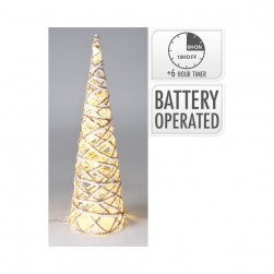 Φωτιζόμενος Κώνος Γκρι 40εκ.