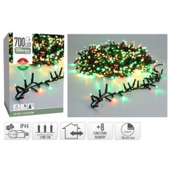 Λαμπάκια 700 Led Micro Cluster Χρωματιστά 14m