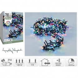 Λαμπάκια 700 Led Micro Cluster Πολύχρωμα 14M