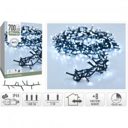 Λαμπάκια Led Micro Cluster 700Led Ψυχρό 14M