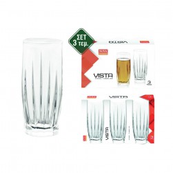 Ποτήρι Νερού Vista Σετ/3τμχ