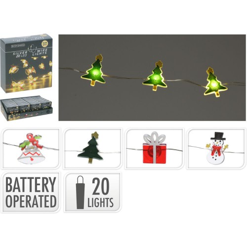 Λαμπάκια Σύρμα Με Σχέδια