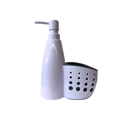 Αντλία  Σαπουνιού Με Θήκη Για Σφουγγάρι