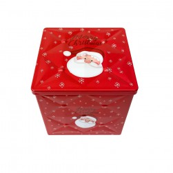 Χριστουγεννιάτικο Μεταλλικό Κουτί Άγιος Βασίλης