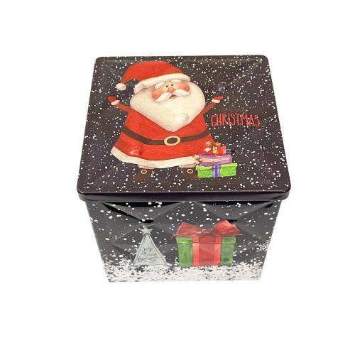 Χριστουγεννιάτικο Μεταλλικό Κουτί Άγιος Βασίλης...