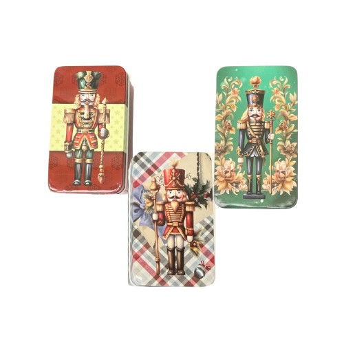 Χριστουγεννιάτικο Μεταλλικό Κουτί Στρατιώτες