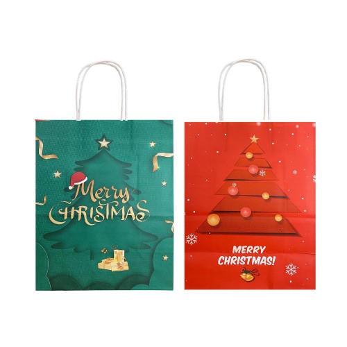 Τσάντα Δώρου Merry Christmas 26X33X12cm