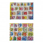 Ξύλινο Πάζλ Αριθμοί