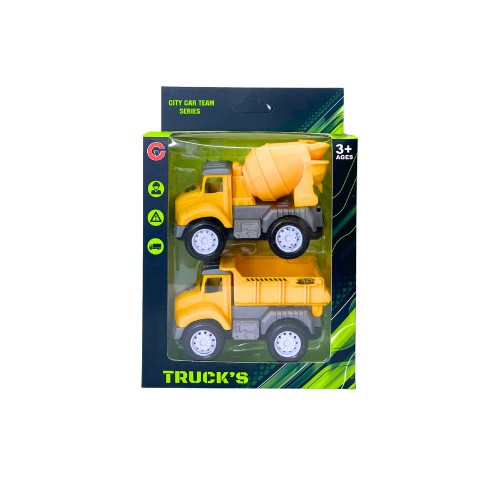 Παιχνίδι Οχήματα Εργοταξίου Σετ 2τμχ