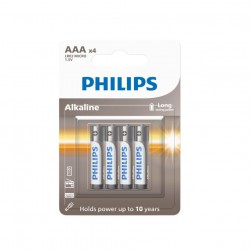 Philips Eco Alkaline AAA 4τμχ.