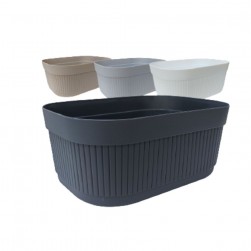 Καλάθι Τακτοποίησης Ορθογώνιο Με Κάθετες Γραμμές