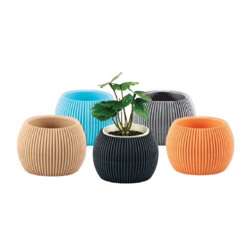 Γλάστρα Cactus Νο2 Σε 5χρώμ.