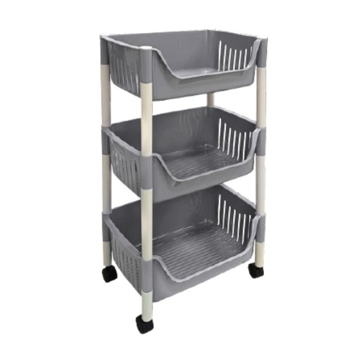 Ραφιέρα Γκρι 3Θέσεων