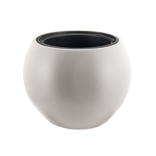 Γλάστρα Sphere Λευκή