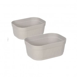 Καλάθι Τακτοποίησης Ορθογώνιο Ανθρακί