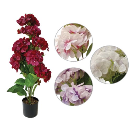 Γλαστράκι Με Λουλούδια 80εκ.4χρ.