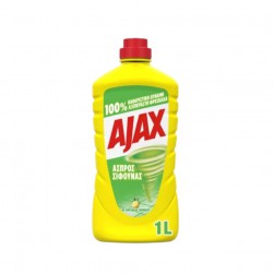 Ajax Δαπέδου Ασπρος Σίφουνας Λεμόνι 1Lt