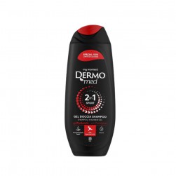 Dermomed Shower Gel- Shampoo Sport 2in1 250ml
