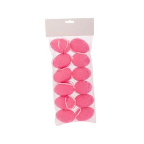 Αυγά Ροζ Κρεμαστά Σετ/12τμχ