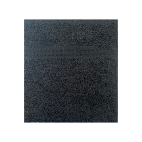 Πετσέτα Προσώπου Μαύρη 50Χ90εκ.