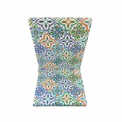 Μαξιλάρι Φερ Φορζέ Με Πλάτη Λονέτα Εμπριμέ σχ.Ρόμβος