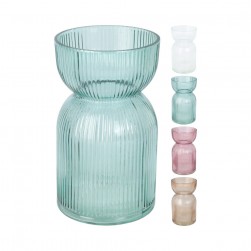 Γυάλινο Ανθοδοχείο Μεσαίου Μεγέθους