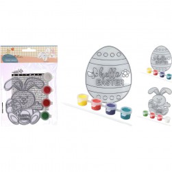 Σετ Ζωγραφικής Με Πασχαλινή Παράσταση