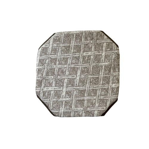 Μαξιλαράκι Στόφα Με Ρέλι Καρώ Καφέ