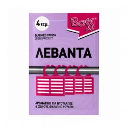 Αρωματικό Ντουλάπας Boss Λεβάντα 4τμχ.
